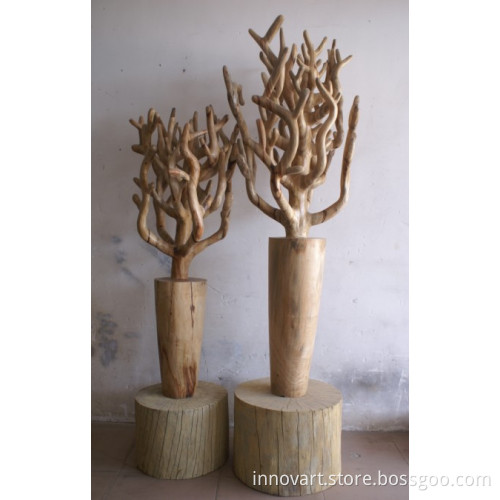 abstract wooden sculpture art artifact